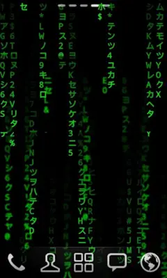 Matrix Live wallpaper android App screenshot 0